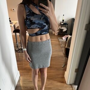 Monrow Mini Pencil Skirt